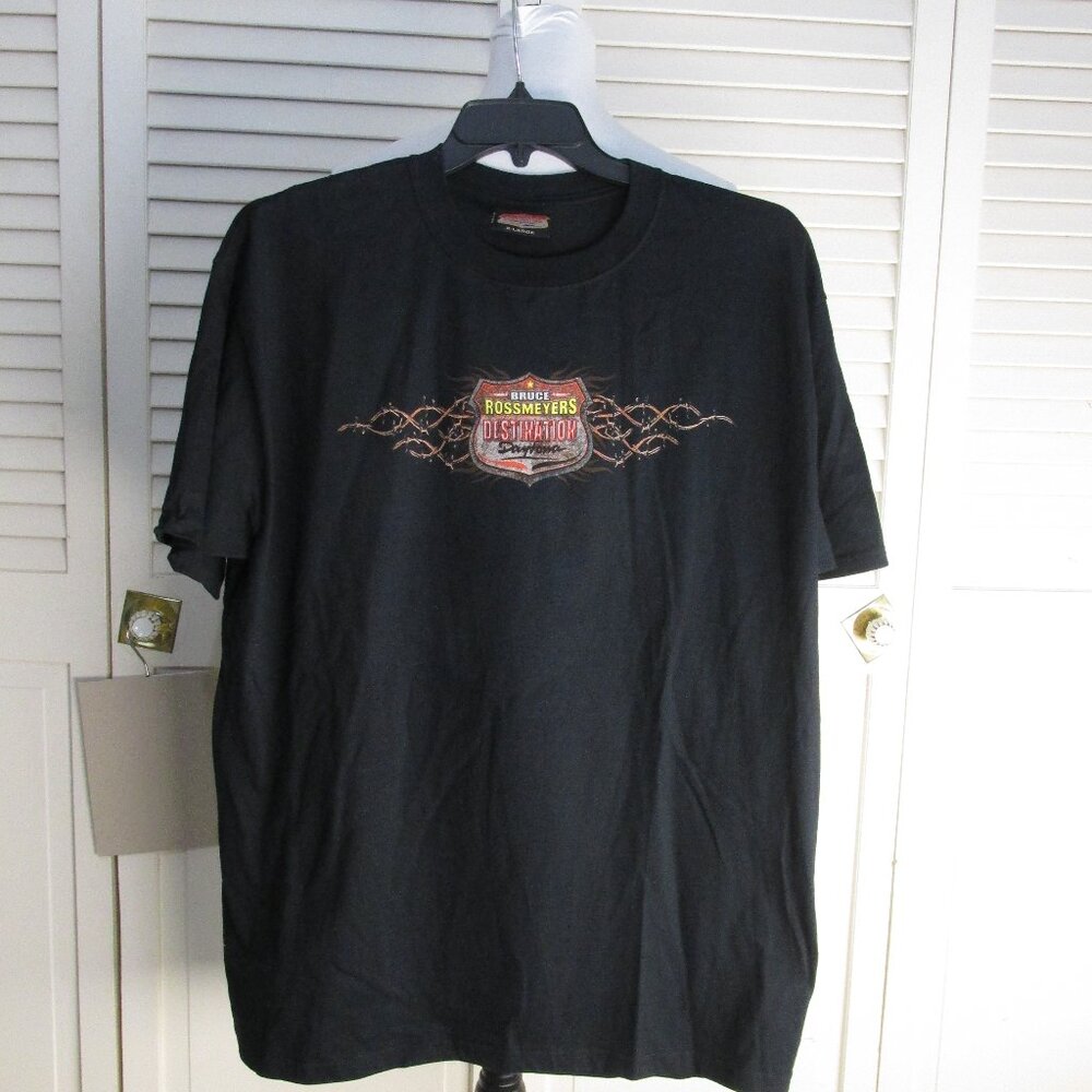 Bruce Rosemeyer's Destination Daytona Accelerate your Dreams T-Shirt - XL